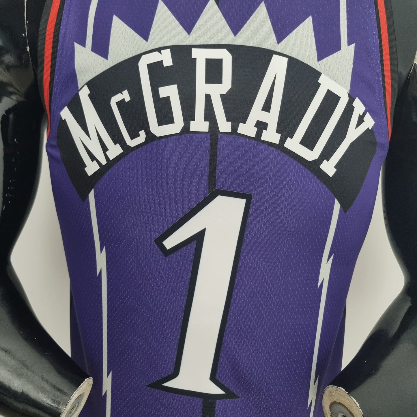 Toronto Raptors McGRADY#1 Purple NBA